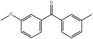 3-METHOXY-3'-METHYLBENZOPHENONE 结构式