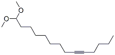 14,14-Dimethoxy-5-tetradecyne 结构式