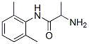 N-(2-氨基丙酰基)-2,6-二甲基苯胺 结构式