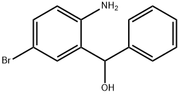 (2-AMINO-5-BROMOPHENYL)(PHENYL)METHANOL 结构式