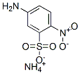 ammonium 5-amino-2-nitrobenzenesulphonate 结构式