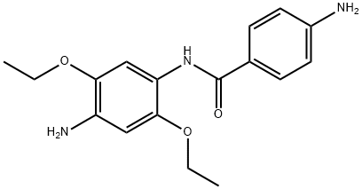 4-amino-N-(4-amino-2,5-diethoxyphenyl)benzamide 结构式