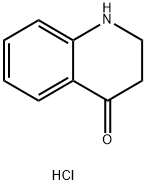 2,3-二氢喹啉-4(1H)-酮盐酸盐 结构式