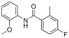Benzamide, 4-fluoro-N-(2-methoxyphenyl)-2-methyl- (9CI) 结构式