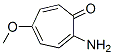 2,4,6-Cycloheptatrien-1-one, 2-amino-5-methoxy- (9CI) 结构式