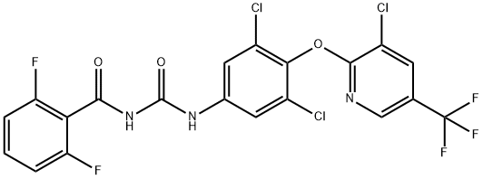 氟啶脲 结构式