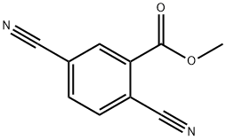 2,5-二氰基苯甲酸甲酯 结构式