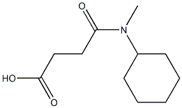 4-(环己基(甲基)氨基)-4-氧代丁酸 结构式