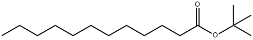 十二酸叔丁酯 结构式