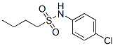 N-(4-chlorophenyl)butane-1-sulfonamide 结构式