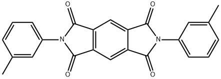 2,6-二(3-甲基苯基)吡咯并[3,4-F]异吲哚-1,3,5,7(2H,6H)-四酮 结构式