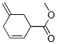 2-Cyclohexene-1-carboxylicacid,5-methylene-,methylester(9CI) 结构式