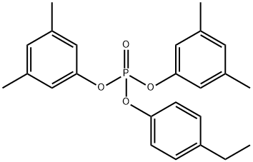 4-ETHYL-3',3'',5',5''-TETRAMETHYLTRIPHENYL PHOSPHATE� 结构式