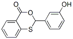 9-(3-hydroxyphenyl)-8-oxa-10-thiabicyclo[4.4.0]deca-1,3,5-trien-7-one 结构式