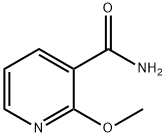 2-甲氧基吡啶-3-甲酰胺 结构式