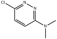 (6-氯哒嗪-3-基)二甲基胺 结构式