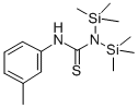 1,1-Bis(trimethylsilyl)-3-(m-tolyl)-2-thiourea 结构式