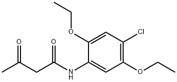 N-(4-chloro-2,5-diethoxyphenyl)-3-oxobutyramide 结构式