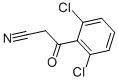 3-(2,6-DICHLORO-PHENYL)-3-OXO-PROPIONITRILE 结构式