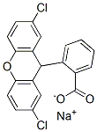 sodium 2-(2,7-dichloroxanthen-9-yl)benzoate 结构式