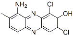 9-amino-1,3-dichloro-8-methylphenazin-2-ol 结构式