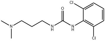 1-(2,6-dichlorophenyl)-3-[3-(dimethylamino)propyl]urea 结构式