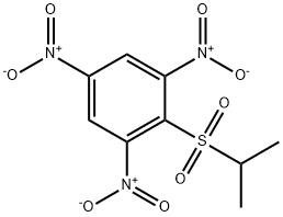 2-[(1-Methylethyl)sulfonyl]-1,3,5-trinitrobenzene 结构式