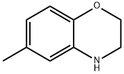 6-甲基-3,4-二氢-2H-1,4-苯并噁嗪 结构式