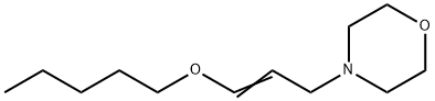 4-[3-(Pentyloxy)-2-propenyl]morpholine 结构式