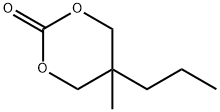 5-甲基-5-丙基-1,3-二恶烷-2-酮 结构式