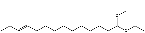 (E)-14,14-Diethoxy-3-tetradecene 结构式