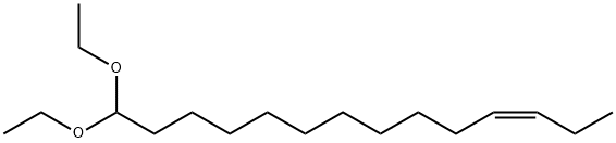 (Z)-14,14-Diethoxy-3-tetradecene 结构式