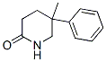 5-甲基-5-苯基哌啶-2-酮 结构式