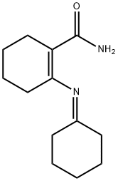 N-CYCLOHEXYLIDENE-2-CARBAMYLCYCLOHEX-1-ENYLAMINE 结构式