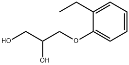 3-(2-Ethylphenoxy)propane-1,2-diol 结构式