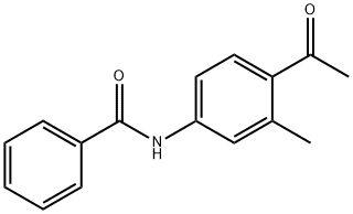 Benzamide, N-(4-acetyl-3-methylphenyl)- (9CI) 结构式