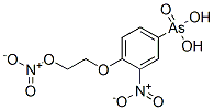 [3-nitro-4-(2-nitrooxyethoxy)phenyl]arsonic acid 结构式