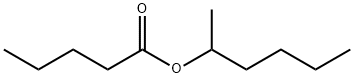 hexan-2-yl pentanoate 结构式