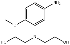 2,2'-[(5-amino-2-methoxyphenyl)imino]bisethanol 结构式