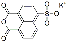 4-磺酸钾-1,8-萘酐 结构式