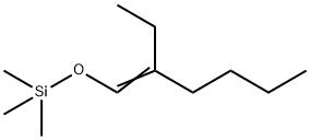 2-Ethyl-1-trimethylsilyloxyhexene 结构式