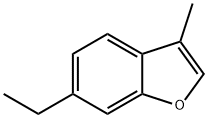 Benzofuran,  6-ethyl-3-methyl- 结构式