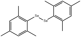 双(2,4,6-三甲基苯基)二硒化物 结构式