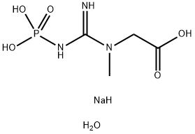 磷酸肌酸二钠盐 结构式