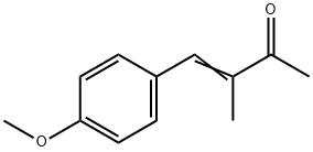 3-甲基-4-(4-甲氧基苯基)-3-丁烯-2-酮 结构式