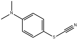 硫氰酸(对二甲氨基)苯酯 结构式