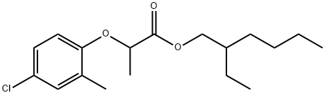 2甲4氯丙酸2-乙基己酯 结构式