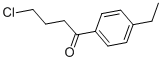 4-chloro-4'-ethylbutyrophenone 结构式