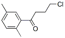 4-chloro-2',5'-dimethylbutyrophenone 结构式