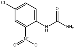 4-氯-2-硝基苯基脲 结构式